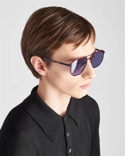 prada sunglasses men spr 59u|Iris Lenses Prada Eyewear Collection Sunglasses .